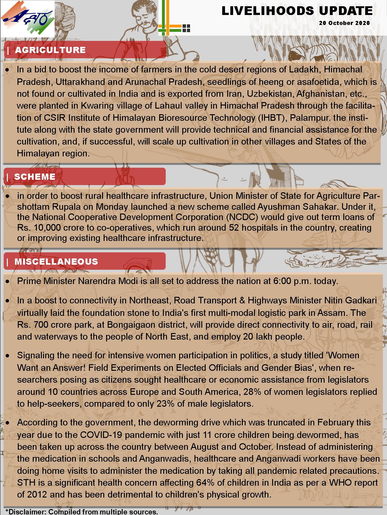livelihoods-update-20-october-2020-akshara-livelihoods
